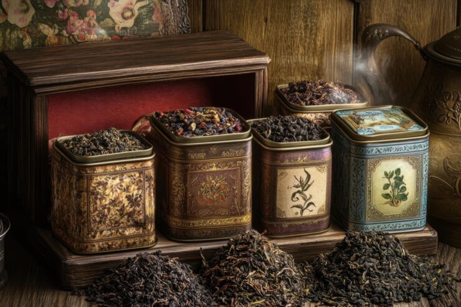 انواع روش‌های نگهداری چای